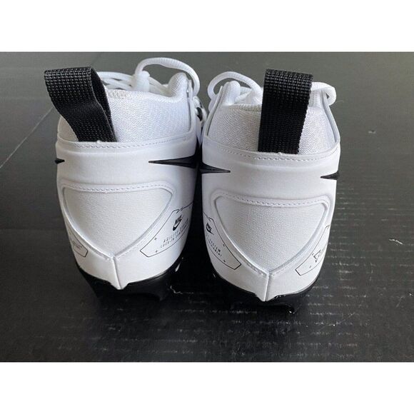 Nike Alpha Menace Pro 3 Panda White Football Cleats CT6649-100 Men’s Size 11.5 - Picture 5 of 9